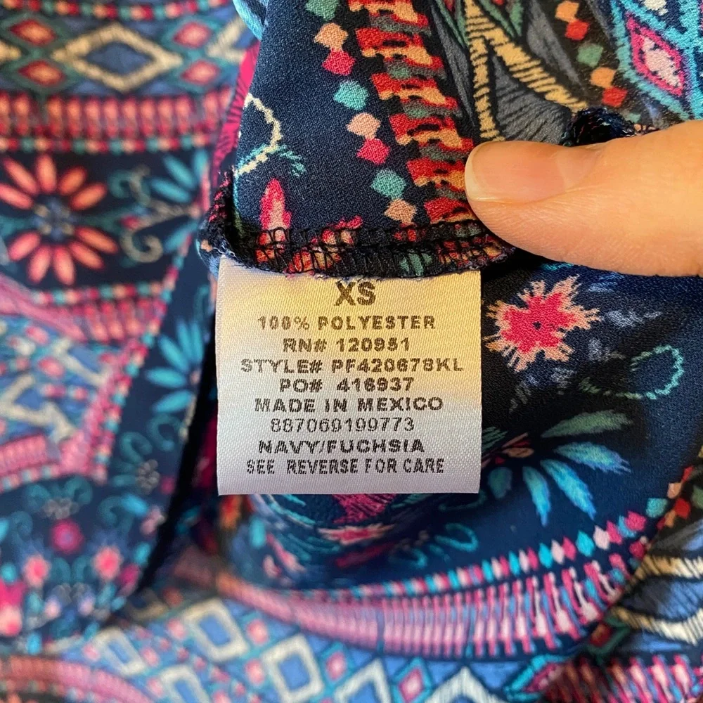 Patterned blouse - Picture 3 of 4